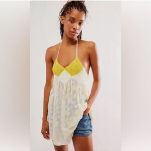 *NEW* Free People Yellowbell Tunic Top Size XS